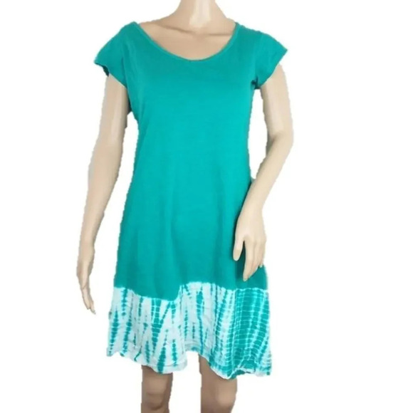 Columbia Daisy Fields Tie Dye T-Shirt Dress - Picture 1 of 7